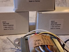 70V 10W Line Matching Transformer Set Of 3