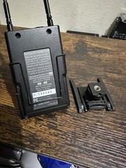 Sony UTX-B2 UHF Transmitter & URX-P2 UHF Tuner, Lavalier Microphone, XLR Output