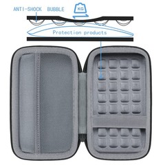 co2CREA Hard Case Replacement for Zoom H4n Pro Portable Recorder Black