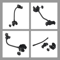 Tablet Holder Clip Music Stand Mount Metal And Plastic Material Versatile Usage