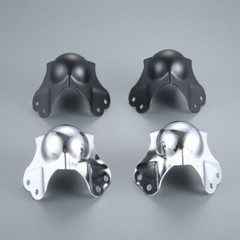 4X Polished Ball Corner Protector for Luggage Trunks Flight Cases Box 80*80*80mm