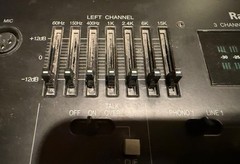 Radio Shack 7 Band Equalizer 3 Channel Stereo Sound Mixer 32-3012 Tested/Working