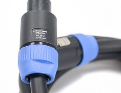 Elite Core 8 Pole 13 AWG 75 ft Speaker Cable w/Speakon Neutrik NL8FC Connectors