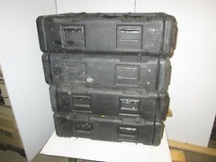 Rackmount 03U x24 Hardigg MAC Rack Shock Mount 19″ Shockmount Case Pelican Black