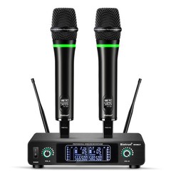 Microfonos Inalambricos Profesionales Microfonos UHF Profecional Systema KARAOKE