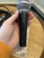 Pyle Professional Dynamic Microphone, Unidirectional Handheld Mic PDMIC59