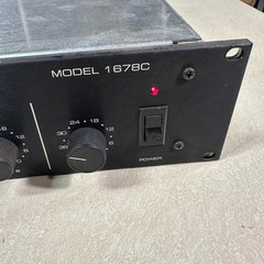 Altec Lansing 1678C 8 Channel Vintage Automatic Microphone Mixer Classic Sound
