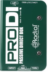 Radial ProDI 1-channel Passive Instrument Direct Box
