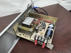 2 RU Custom 24 V DC Power Supply Blank Rack 2U broadcast gear