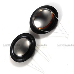 2pcs 26mm Titanium Diaphragm Tweeters Aluminium Frame Front Wires