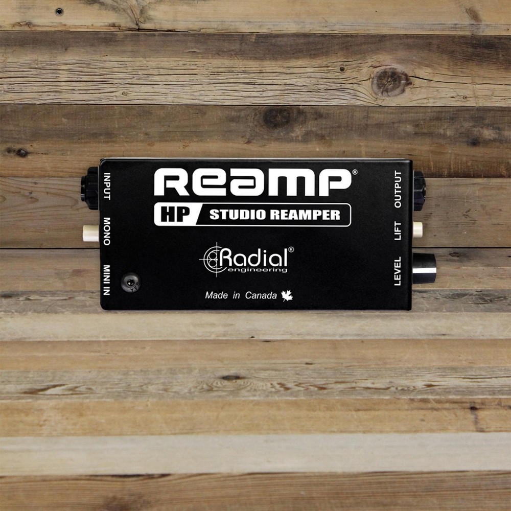 Open Box Radial Engineering Reamp HP Studio Reamper Headphone Output Re-Amp