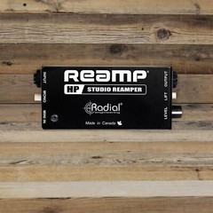 Open Box Radial Engineering Reamp HP Studio Reamper Headphone Output Re-Amp