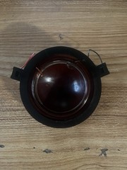 Unbranded 3” Dark Brown Speaker Diaphragm w/ Terminals
