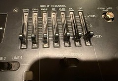 Radio Shack 7 Band Equalizer 3 Channel Stereo Sound Mixer 32-3012 Tested/Working