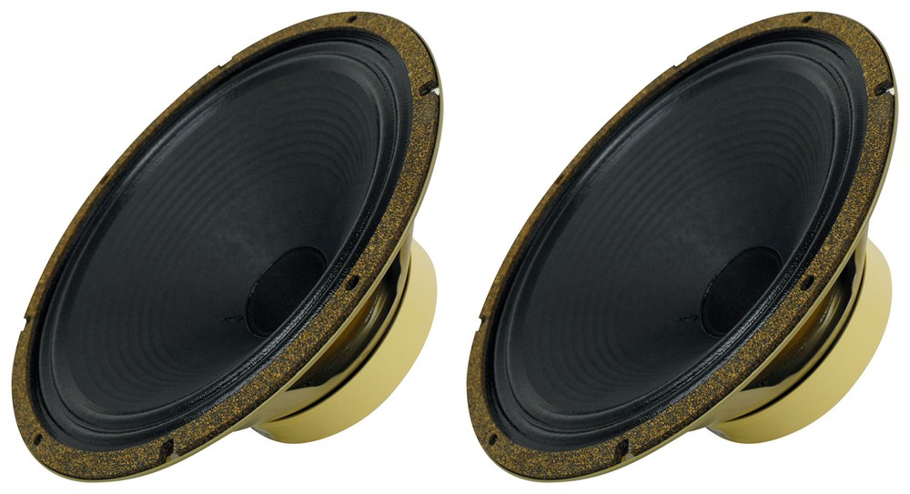 (2) Celestion G12M-65 Creamback 12″ 65W Guitar Speakers 16 Ohm W/Ceramic Magnets