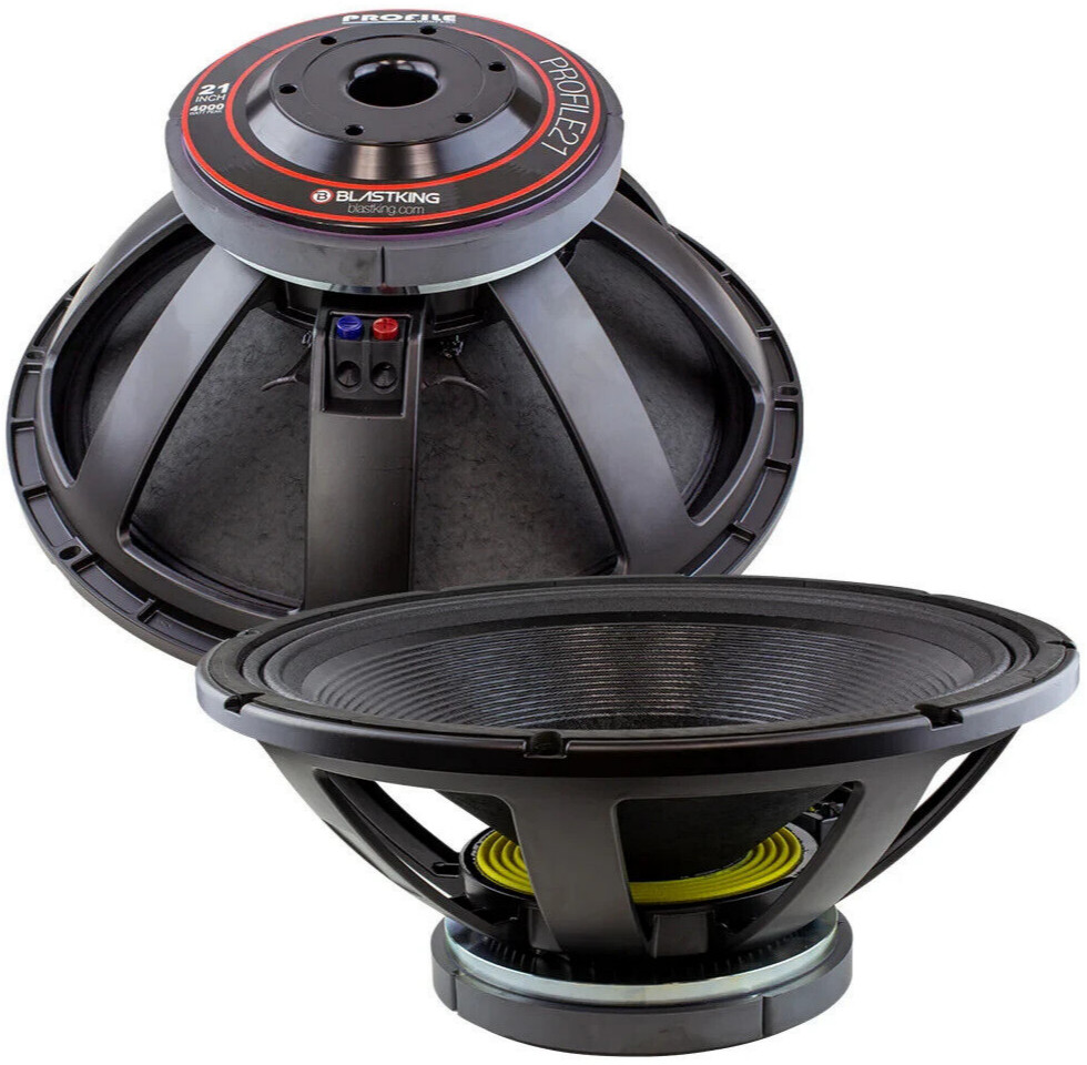 Blastking PROFILE21 21″ 4000 Watts High Output Woofer aluminum Program Power 8 Ω