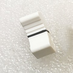 12pcs Straight Slide Fader Knob Cap For Allen & Heath Soundcraft(White)