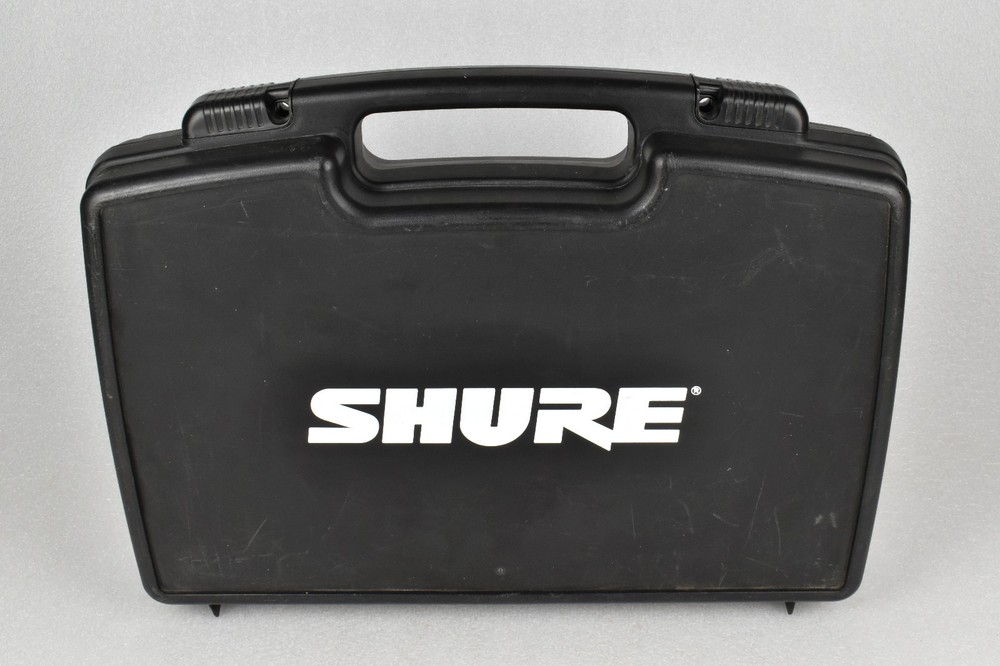 Shure Wireless Microphone Receiver Transmitter System Padded Hard Case ONLY