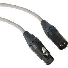 x’FT Mogami 2534 Neutrik Gold XLR-M to XLR-F Female balance Star Quad Gray Cable