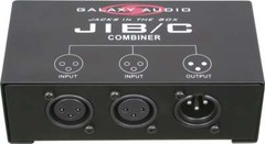 Galaxy Audio JIB/C 2 to 1 XLR Mic Combiner