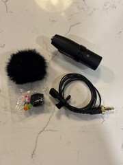 Rode Lavalier II Wired Omnidirectional Mics (4) w/ VXLR+ adapters and cases