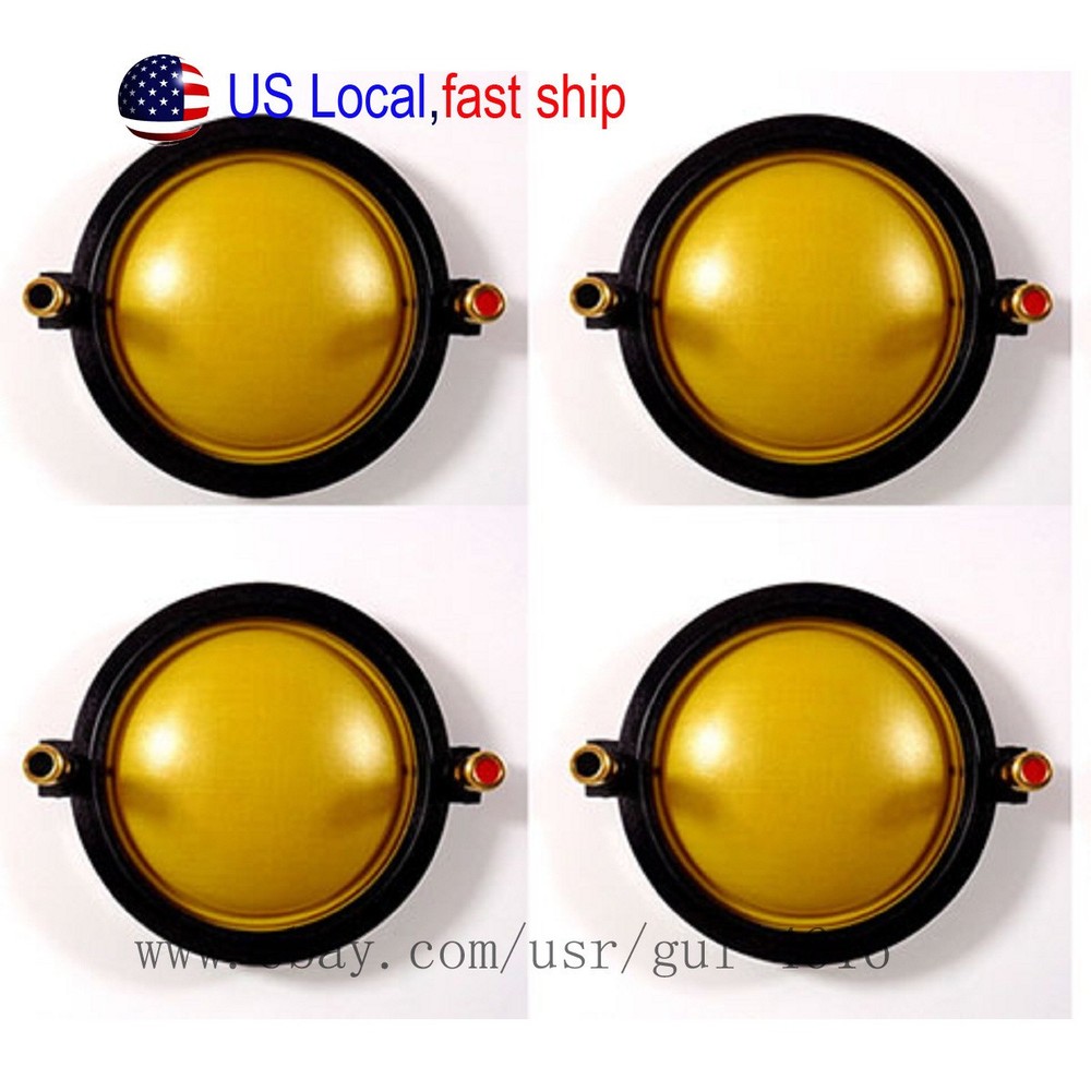 4PCS Diaphragm For PRV D3220Ph, D3220Ph-Nd and WG3220Ph-Nd 8 ohm US Local