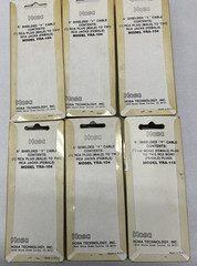 Vintage Hosa YRA-104 Y Cable 6″ Lot