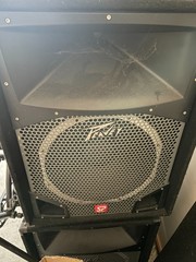 2 Yamaha Monitors/ 2 Big Peavey Speakers – Black- 15+ Years Old