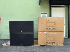 Wharfedale Pro WLA-218BA 4000Watts Dual 18″ Active Subwoofer #6189 (One) THS