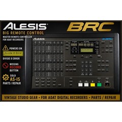 Alesis BRC ADAT Big Remote Control Master Controller Parts Repair Divide Error