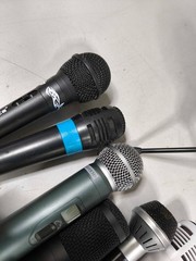 LOT OF 10 Various Brands & Models Microphone Used Working