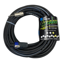 CBI Speaker Cable, Speakon to 1/4″, 12 Gauge, 50 Feet