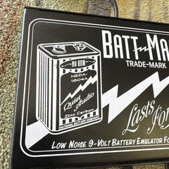 ADA ROCKET TRADE-MARK BATT MAN – LOW NOISE 9-VOLT BATTERY EMULATOR ULTRA RARE
