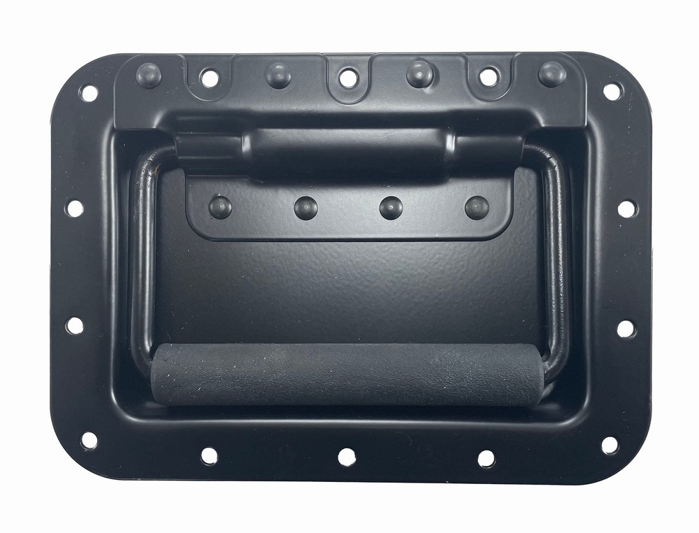 RELIABLE HARDWARE 0520BK Large Heavy Duty Black recessed handle 7″ X 5″X 5/8″