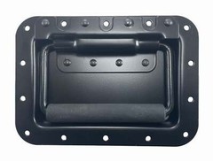 RELIABLE HARDWARE 0520BK Large Heavy Duty Black recessed handle 7″ X 5″X 5/8″