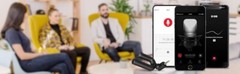 Movo MA2010 Omnidirectional 3.5mm Microphone with Headphone Monitoring Input