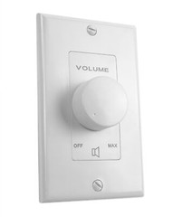 Rockville Commercial Restaurant Amp+(8) 6″ White Ceiling Speakers+Wall Control