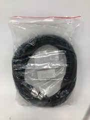 AXL LO-Z Microphone Cable ~ 18.5″ CM-180-20 6.5mm Cord, Black