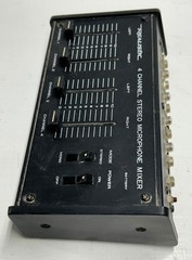 Realistic – 4 Channel Stereo Microphone Mixer – Radio Shack Tandy Tested 32-1105