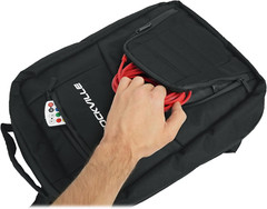 DJBP24 Rugged DJ Compact Backpack with 11 Compartments/Fits 17″ Laptop