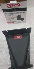 Throat Aluminum 2″ Horn GM-163 Black 4 Bolts GAMA PRO AUTO New