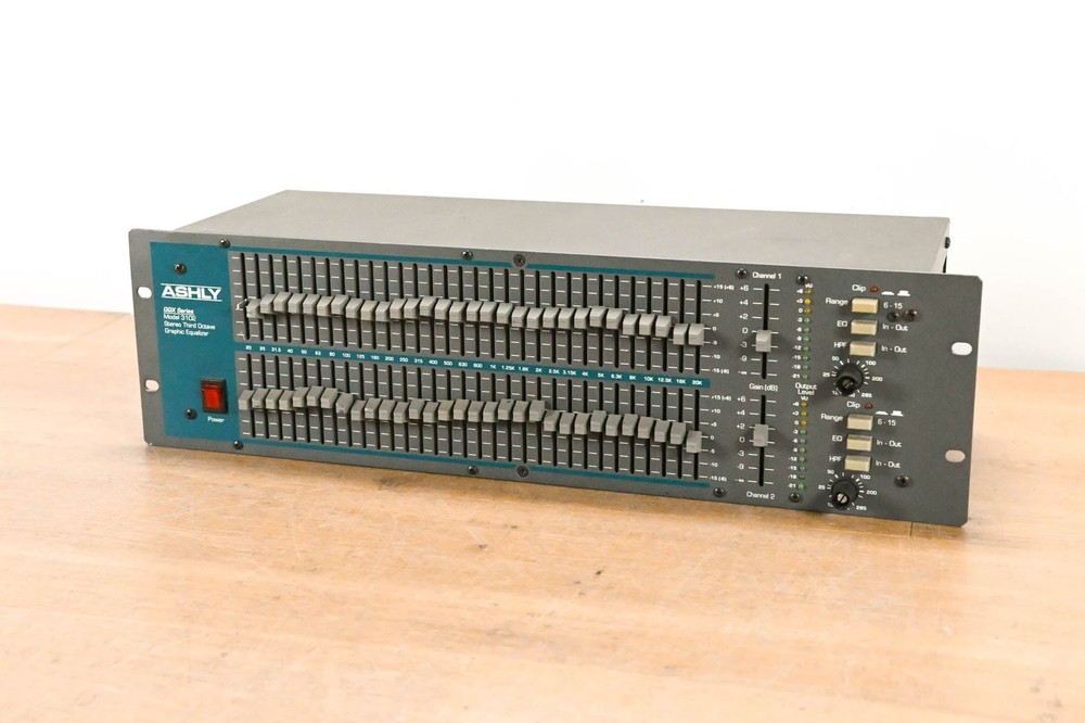 Ashly GQX-3102 2-Channel 31-Band Graphic Equalizer CG01273