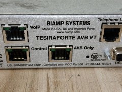 Biamp TesiraFORTE AVB VT Digital Audio Signal Processor