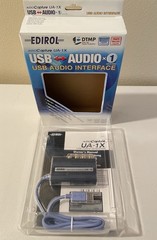 Edirol UA-1X USB Audio Interface RCA in/out, Optical out