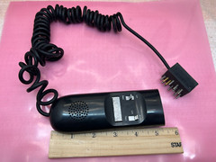 Lanier Dictation Instrument Hand Microphone Rare Vintage 13-pin Japan, Un-tested
