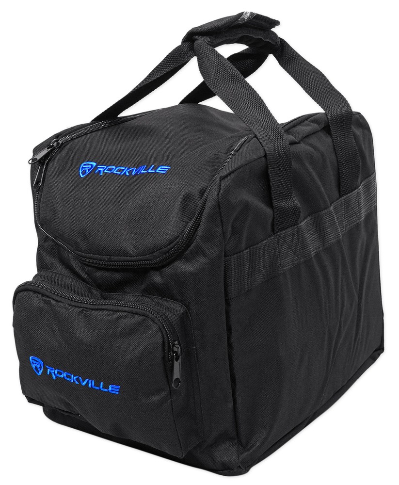 Rockville RLB25 Lighting Bag for (4) Par Lights SlimPAR 64 or RGBA + Controller