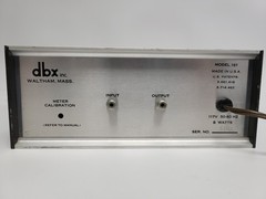 Vintage 1970s DBX 161 Compressor Limiter, RCA Unbalanced -10dBV (Tested)