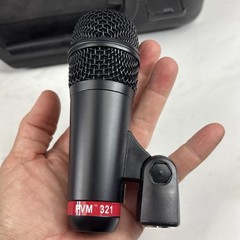 Peavey PVM DMS-4 Drum Microphone 4pc Set w/ Case & Clamps