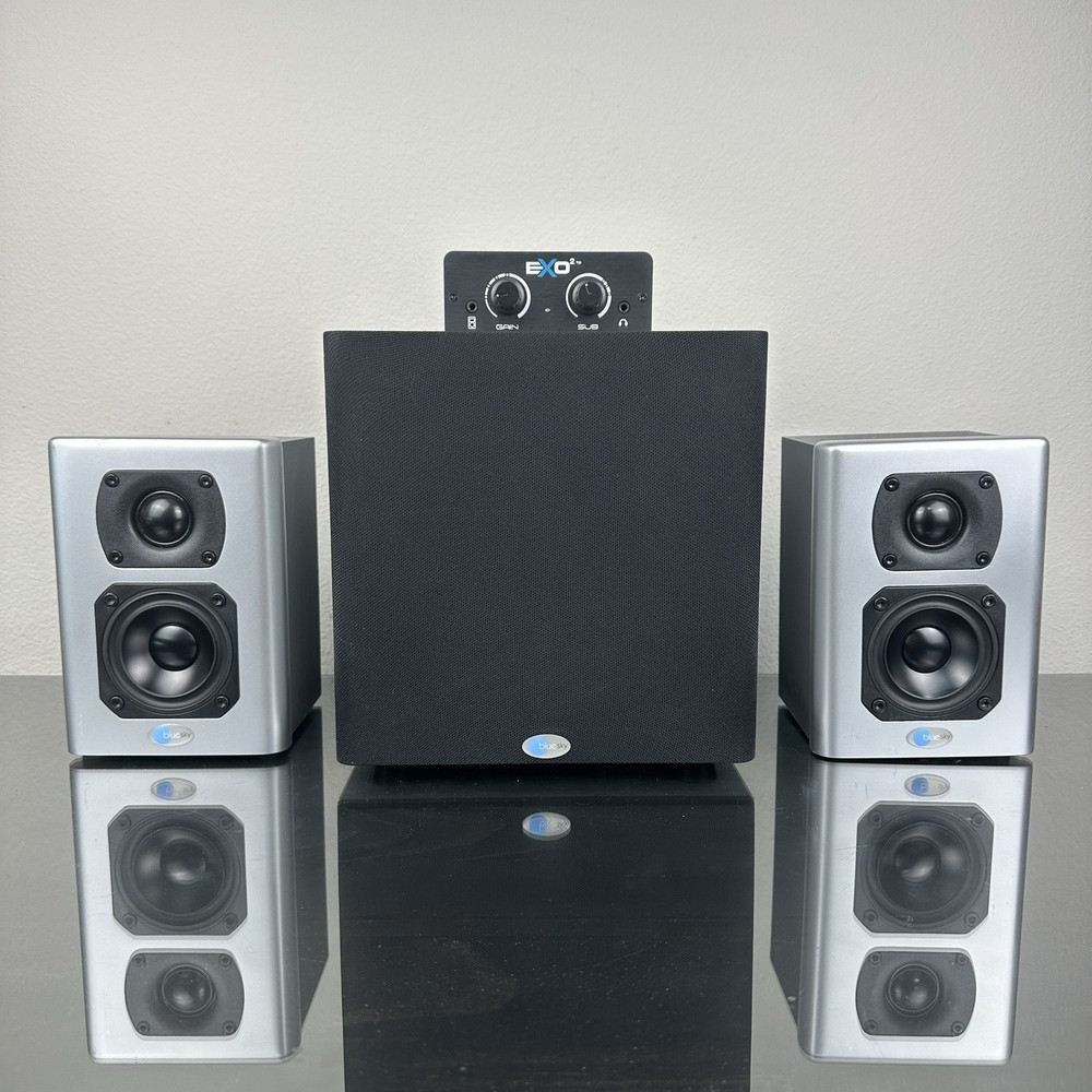 Blue Sky EXO2 Studio Monitor System – Subwoofer & SAT MKII Speakers