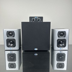 Blue Sky EXO2 Studio Monitor System – Subwoofer & SAT MKII Speakers